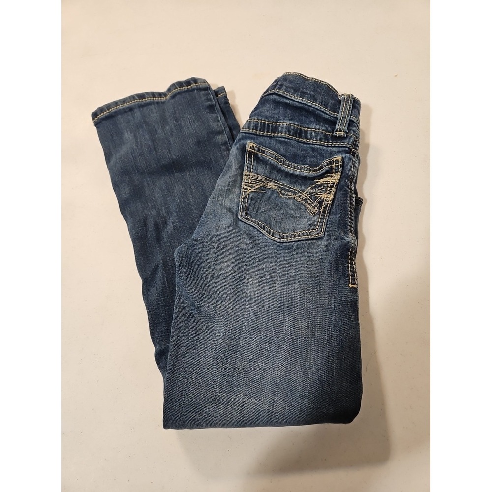 Wrangler‎ 20x Jeans Boys Youth 9 Slim Bootcut Cowboy Adjustable Waist (1475